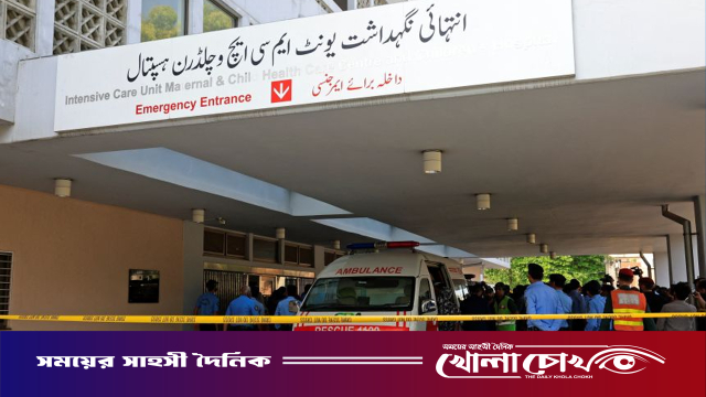 পাকিস্তানে হাসপাতালে আগুন, ১৫ নবজাতকের মৃত্যু