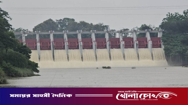 কাপ্তাই হ্রদে পানি বৃদ্ধি, রাতে খুলছে ১৬ জলকপাট