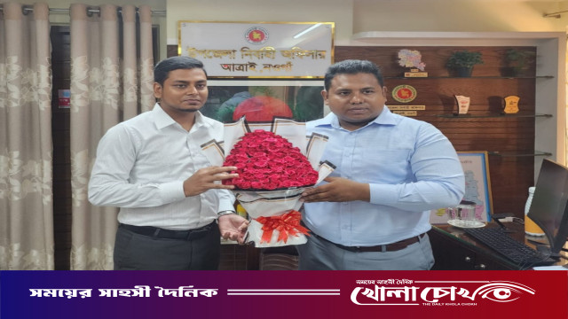 আত্রাইয়ে নবাগত এসিল্যান্ড আতিকুর রহমানের যোগদান: ‘হয়রানিমুক্ত ভূমিসেবা নিশ্চিত করাই মূল লক্ষ্য’