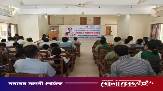 কাপ্তাইয়ে নজরুল জন্মবার্ষিকী উপলক্ষে সাংস্কৃতিক প্রতিযোগিতার উদ্বোধন