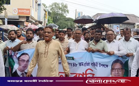 চরভদ্রাসনে বিএনপির ৪৮তম প্রতিষ্ঠাবার্ষিকী উদযাপিত: বর্ণাঢ্য র‍্যালি ও আলোচনা সভা