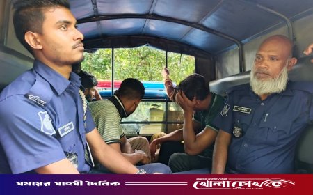 নগরকান্দায় পরিত্যক্ত ভবনে রহস্যজনক পাট খালাস, সন্দেহে আটক ৪