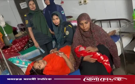 অন্তঃসত্ত্বা হাজতিকে নেওয়া হচ্ছিল হাসপাতালে, অ্যাম্বুলেন্সেই সন্তান প্রসব