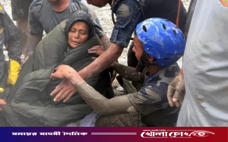 নেপালে ভয়াবহ ভূমিধসের ১০ দিন পর ধ্বংসস্তূপ থেকে জীবিত উদ্ধার বৃদ্ধা