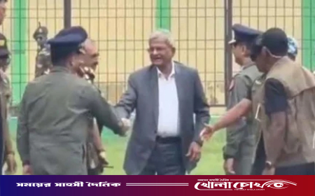 দুই দিনের সফরে নিজ জেলা ঠাকুরগাঁওয়ে রাষ্ট্রপতি মির্জা ফখরুল ইসলাম আলমগীর