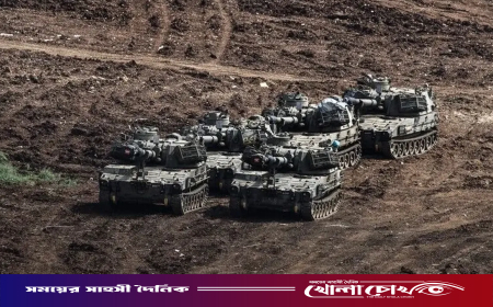 জর্ডান সীমান্তের কাছে বড় সামরিক মহড়া চালাবে ইসরায়েল