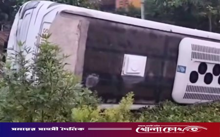 বার্ষিক ভ্রমণে যাওয়ার পথে মেডিকেল শিক্ষার্থীদের বাস খাদে, আহত ২০