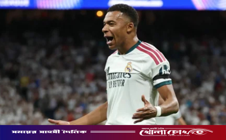 ৪৩ ম্যাচ কম খেলেই রাউলকে ছুঁলেন এমবাপ্পে