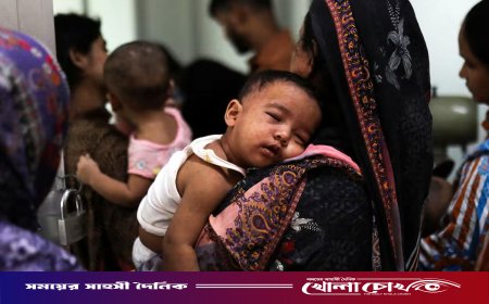বর্তমানে বিশ্বে সবচেয়ে বেশি হামের প্রাদুর্ভাব বাংলাদেশে