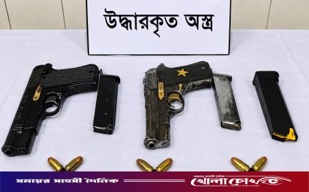 গেন্ডারিয়ায় গোলাগুলি: উদ্ধারকৃত অস্ত্রের মধ্যে রয়েছে পুলিশের লুণ্ঠিত ম্যাগাজিন-গোলাবারুদ