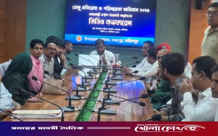 সদরপুরে দেশব্যাপী ডেঙ্গু প্রতিরোধ ও পরিচ্ছন্নতা অভিযানের উদ্বোধন