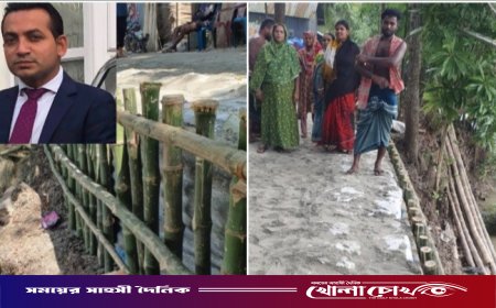 "মানুষের সেবাই মূল লক্ষ্য"- নগরকান্দায় সড়ক সংস্কার করে নজির গড়লেন মাসুদুর রহমান