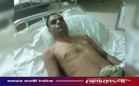 ফরিদপুরের সদরপুরে ইউপি সদস্যের ওপর অতর্কিত হামলা, হাসপাতালে ভর্তি