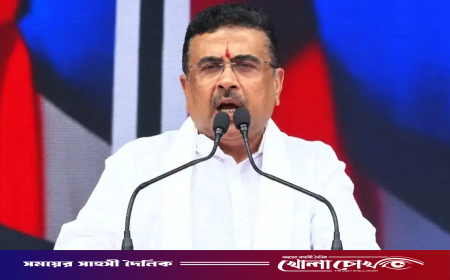 ওরা পশ্চিমবঙ্গকে ‘গ্রেটার বাংলাদেশ’ বানাতে চায়: শুভেন্দু
