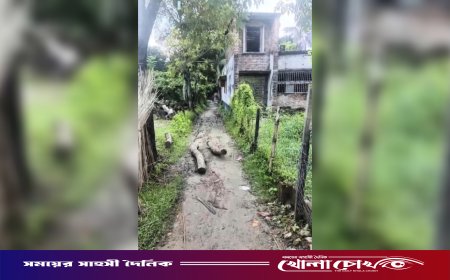 দৌলতপুরে চলাচলের পথ বন্ধের অভিযোগ: দুর্ভোগে বহু পরিবার, সংঘাতের আশঙ্কা