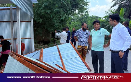 নগরকান্দায় ভ্রাম্যমাণ আদালতের অভিযান, অবৈধ স্থাপনা উচ্ছেদ ও বেকারিকে জরিমানা