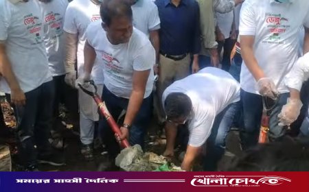 ডেঙ্গু প্রতিরোধে যুবদলের পরিচ্ছন্নতা অভিযান শুরু