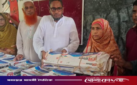 সদরপুরে প্রাথমিক বিদ্যালয়ে প্রবাসী ফোরামের ১০টি সিলিং ফ্যান উপহার
