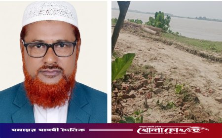 আলফাডাঙ্গায় রাতের আঁধারে সরকারি রাস্তার ইট তুলে নেওয়ার অভিযোগ, সংস্কারে পুলিশের ৩ দিনের আল্টিমেটাম