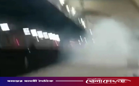 কমলাপুর রেলস্টেশনে ককটেল বিস্ফোরণ
