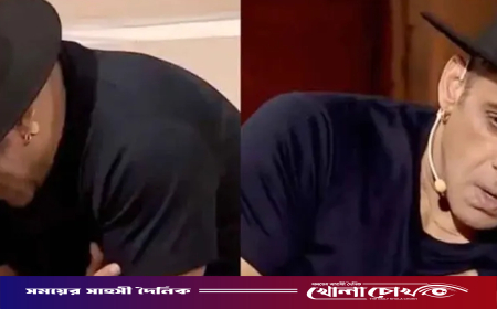 মঞ্চে ‘বুক চেপে’ পড়ে গেলেন সালমান, কি হয়েছিল