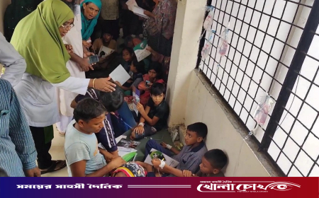 মিড ডে মিলের দুধ খেয়ে অর্ধশত শিক্ষার্থী অসুস্থ