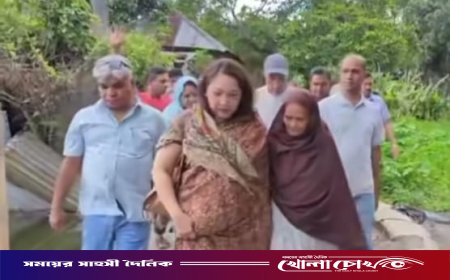 বায়তুল আমান রেললাইন এলাকার জলাবদ্ধতা নিরসন কার্যক্রম পরিদর্শন করলেন এমপি নায়াব ইউসুফ