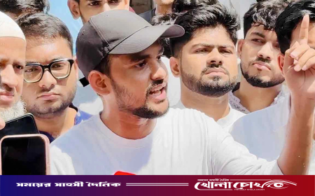 রাড্ডা ক্লিনিক দখল করতে দেওয়া হবে না, ধ্বংসস্তূপেই চলবে চিকিৎসা: আসিফ মাহমুদ