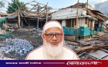 রাড্ডা ক্লিনিক সংস্কারে ৫০ লাখ টাকা অনুদান ঘোষণা জামায়াত আমিরের