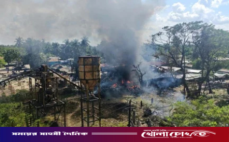 মিয়ানমারের রাখাইনে জান্তার বিমান হামলা: নিহত অন্তত ৩৩, আহত ৩৬