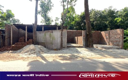 সদরপুরে সরকারি জায়গা দখল করে ৩টি দোকান নির্মাণের অভিযোগ যুবদল নেতার বিরুদ্ধে, কাজ বন্ধ করল প্রশাসন