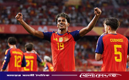 ইয়ামাল ঝড়ে ক্রোয়েশিয়াকে বড় ব্যবধানে হারাল স্পেন