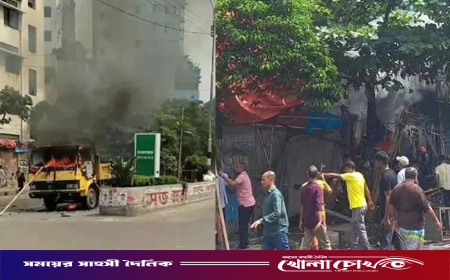 হকার উচ্ছেদ ঘিরে রণক্ষেত্র মিরপুর