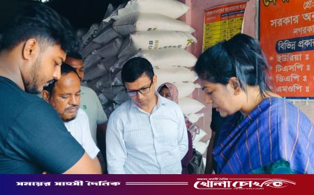 নগরকান্দায় সারের দোকানে অভিযান: অস্বাস্থ্যকর পরিবেশে খাদ্য তৈরির দায়ে মিষ্টির দোকানকে জরিমানা