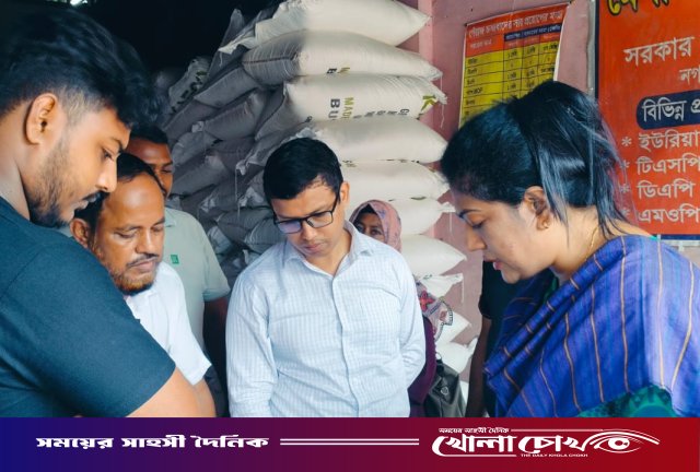 নগরকান্দায় সারের দোকানে অভিযান: অস্বাস্থ্যকর পরিবেশে খাদ্য তৈরির দায়ে মিষ্টির দোকানকে জরিমানা