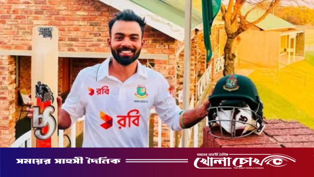 দক্ষিণ আফ্রিকায় ডাবল সেঞ্চুরিতে সাকিব-মুশফিকের পাশে হৃদয়