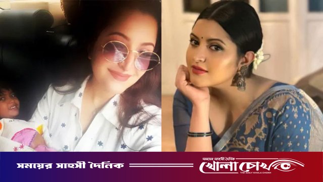 আলহামদুলিল্লাহ, তিন নম্বর জন ডান: পরীমণি