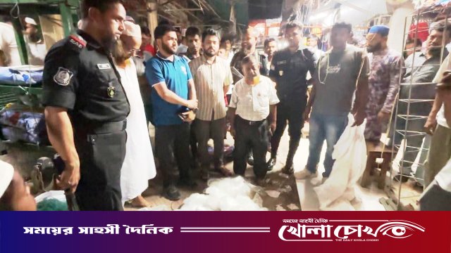ফরিদপুর নিউমার্কেটে ভ্রাম্যমাণ আদালতের অভিযান: কারেন্ট জাল বিক্রির দায়ে ‘জনতা স্টোর’কে জরিমানা