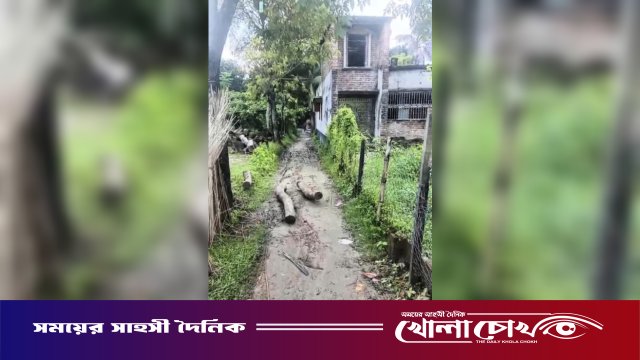 দৌলতপুরে চলাচলের পথ বন্ধের অভিযোগ: দুর্ভোগে বহু পরিবার, সংঘাতের আশঙ্কা
