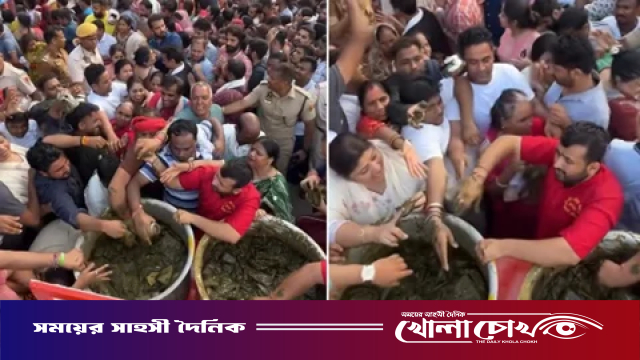 মন্দিরের মেহেদি পরলে এক বছরেই বিয়ে, তিন ঘণ্টায় শেষ ৩৫০০ কেজি