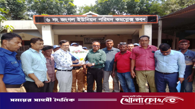 বালিয়াকান্দিতে ইউনিয়ন পরিষদের সেবা ও উন্নয়ন কার্যক্রম পরিদর্শন করলেন ডিডিএলজি কল্যাণ চৌধুরী