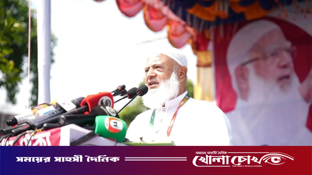 বিএনপি পানি খাবে কিন্তু ঘোলা করে: জামায়াত আমির