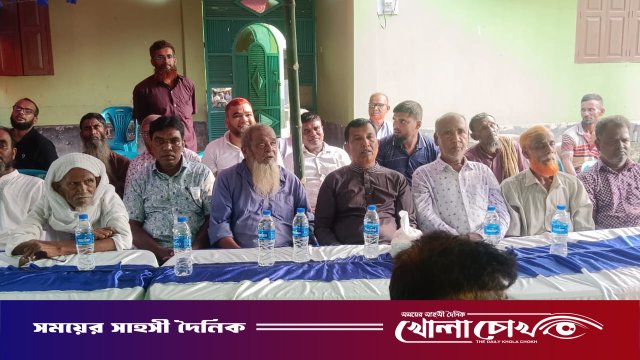 দৌলতপুরে পিয়ারপুর ইউপিতে চেয়ারম্যান পদে আজিবার রহমানের প্রার্থিতা ঘোষণা, শেরপুরে আলোচনা সভা