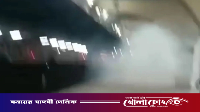 কমলাপুর রেলস্টেশনে ককটেল বিস্ফোরণ