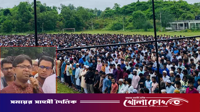 আমার একটাই ছেলে, ওর জন্য দোয়া করবেন- অপ্রতীমের জানাজায় বাবার আকুতি