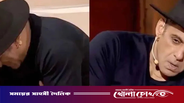 মঞ্চে ‘বুক চেপে’ পড়ে গেলেন সালমান, কি হয়েছিল