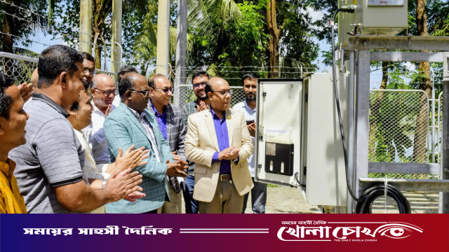 নোবিপ্রবিতে বিদ্যুৎ উপকেন্দ্রের উদ্বোধন, নিরবচ্ছিন্ন বিদ্যুৎ সরবরাহ শুরু