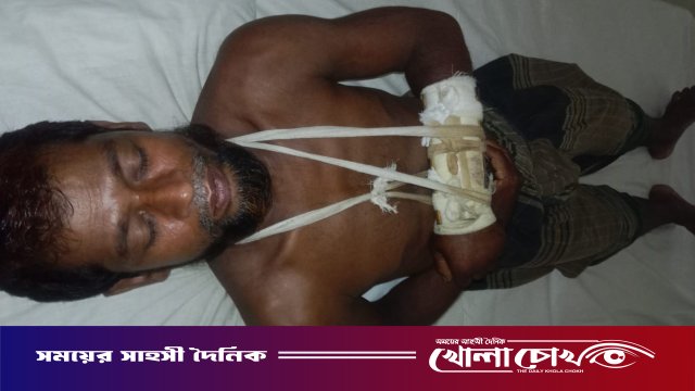 আলফাডাঙ্গায় জমি বিরোধে বড় ভাইয়ের হাত ভেঙে দেওয়ার অভিযোগ, থানায় মামলা