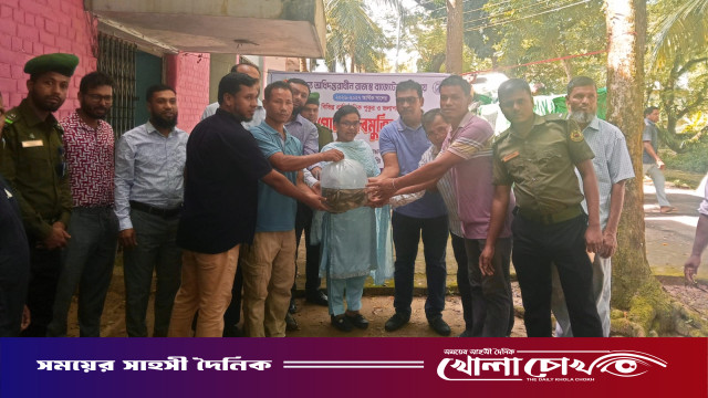 কাপ্তাইয়ে প্রাতিষ্ঠানিক জলাশয়ে মাছের পোনা অবমুক্ত