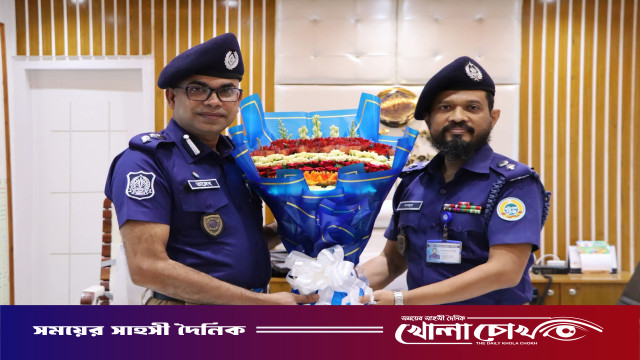 পিরোজপুরের নতুন পুলিশ সুপার হিসেবে মুহাম্মদ তালেবুর রহমানের দায়িত্ব গ্রহণ